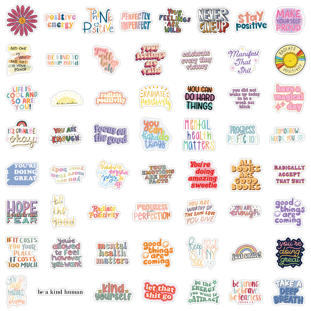 Wholesale 55 cartoon graffiti stickers DIY stickers